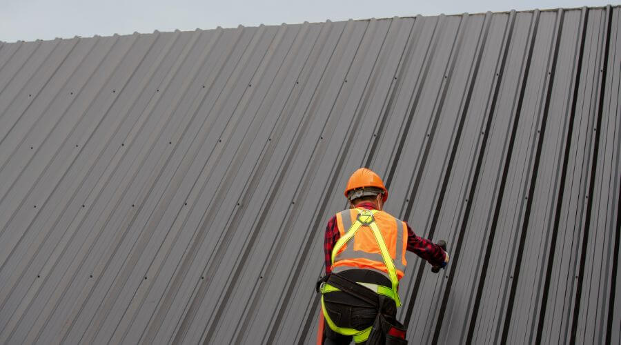 Professional metal roof installation services in Baltic, OH
